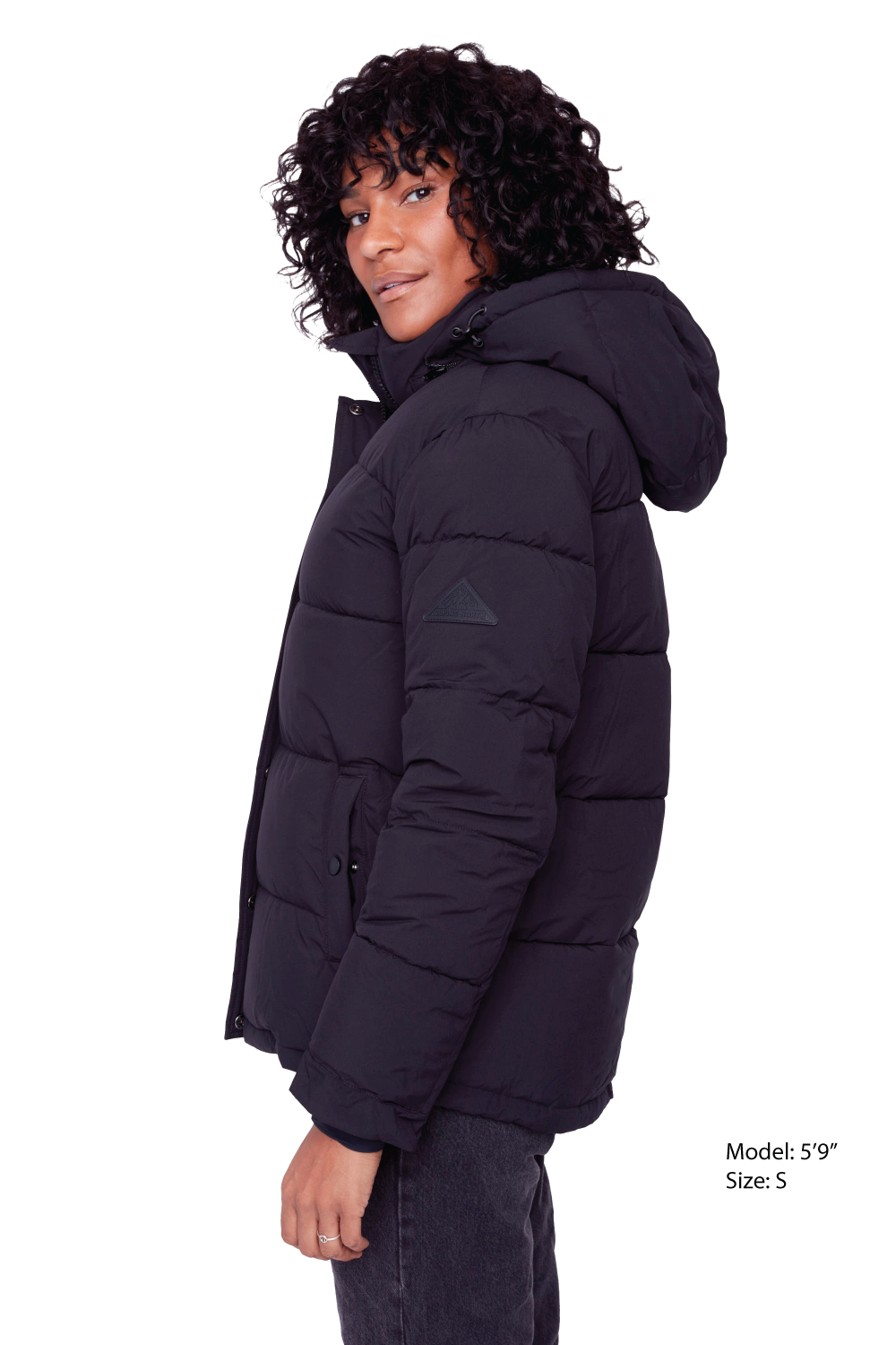 FORILLON - Vegan Down Short Quilted Puffer Jacket - image 2