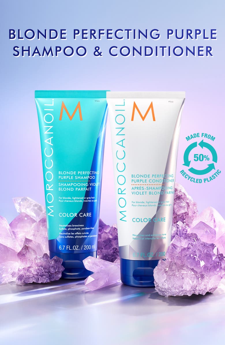 MOROCCANOIL<sup>®</sup> Blonde Perfecting Purple Conditioner, Alternate, color,