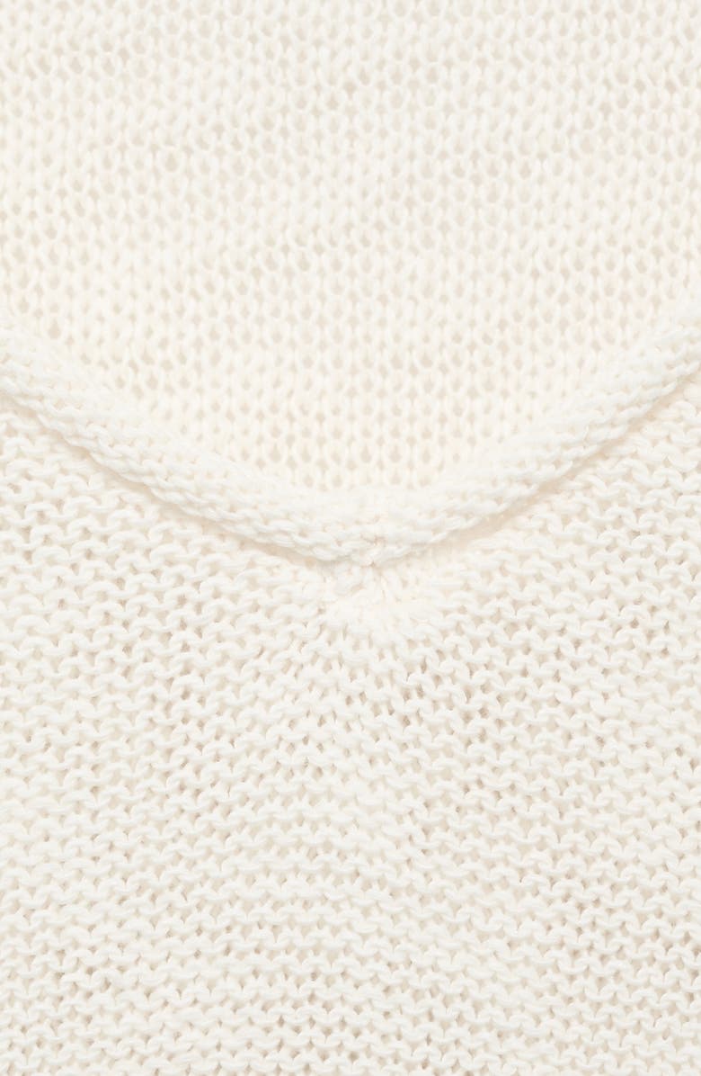 MANGO V-Neck Sweater, Alternate, color, White