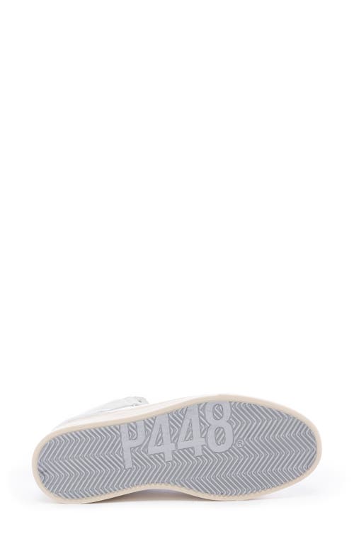 P448 Balihi High Top Sneaker In White