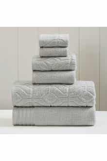 MODERN THREADS Soft Rib Quick Dry 6-Piece Towel Set