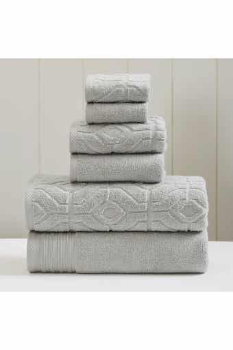 MODERN THREADS Soft Rib Quick Dry 6-Piece Towel Set
