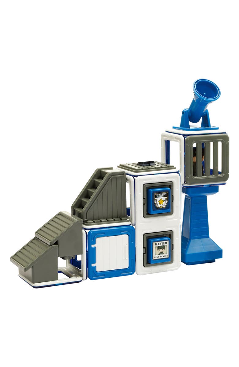Magformers Amazing Police & Rescue 50-Piece Magnetic 3D Construction Set, Alternate, color, 