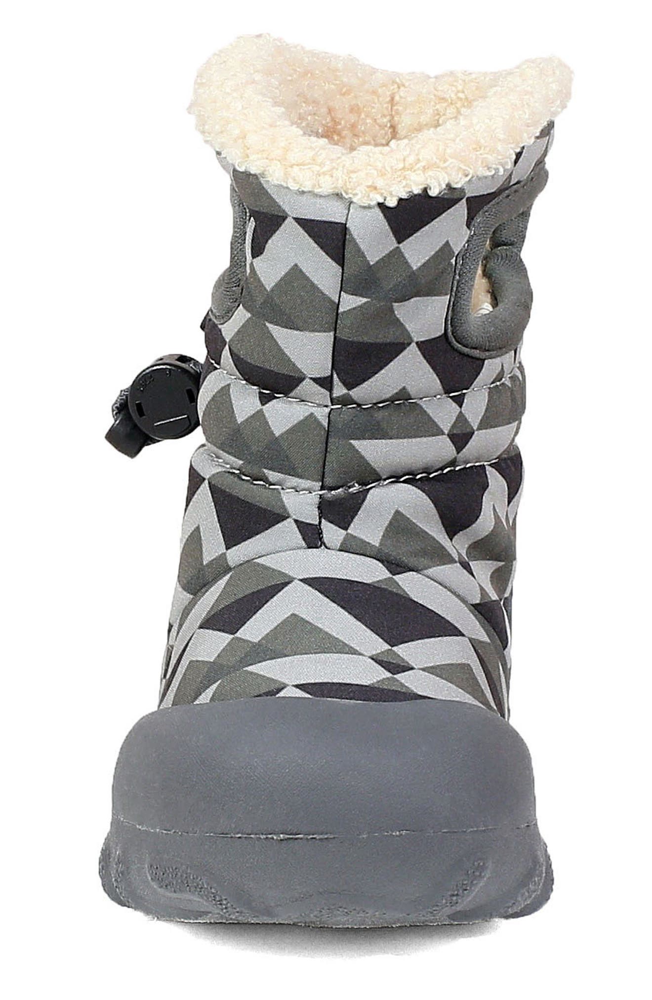 Bogs B-MOC Mountain Insulated Faux Fur Waterproof Boot, Alternate, color, 