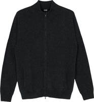 GOBI Mongolian Cashmere Essential Cashmere Full-Zip Cardigan