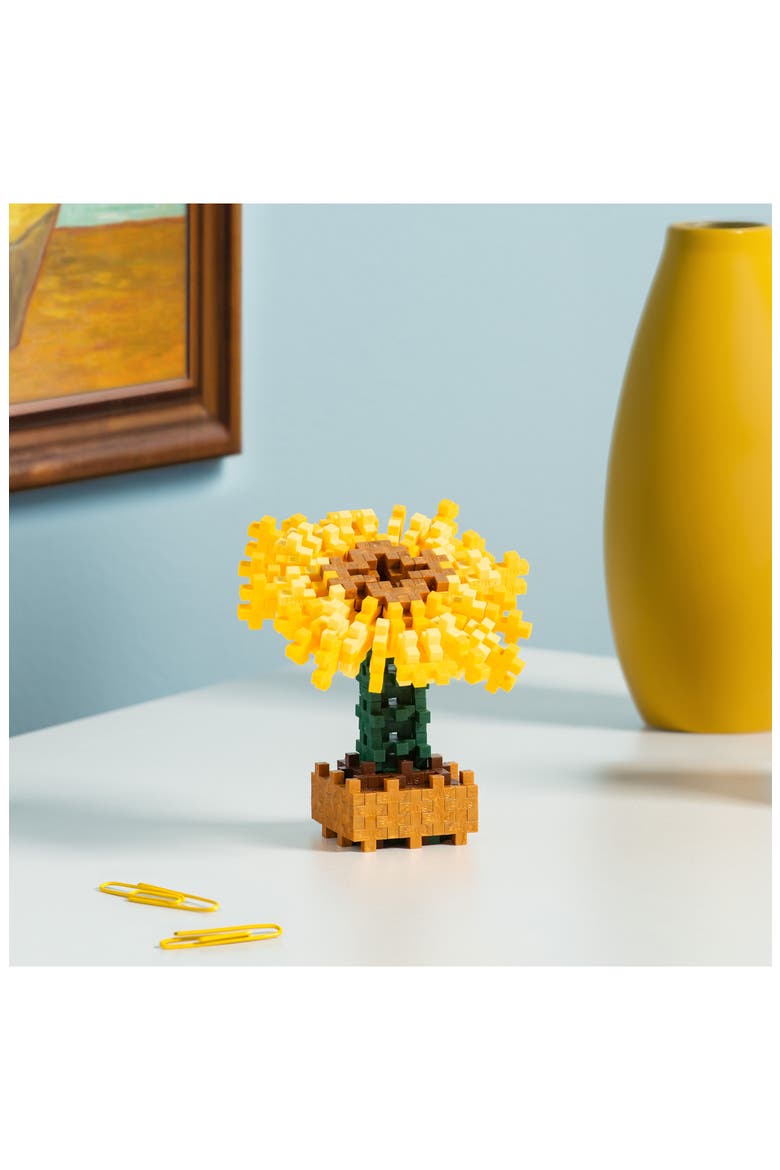 Inspired 'Sunflowers' by Vincent Van Gogh Building Playset, Alternate, color, NO COLOR