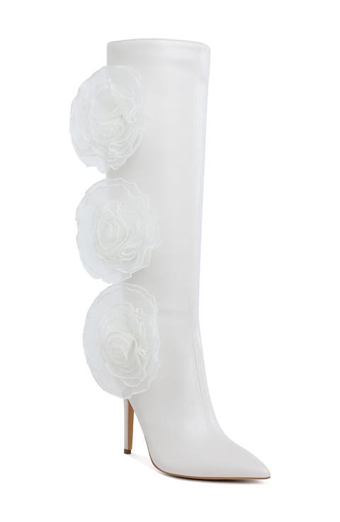 Chinkara Rose Detail Tall Boot (Women)