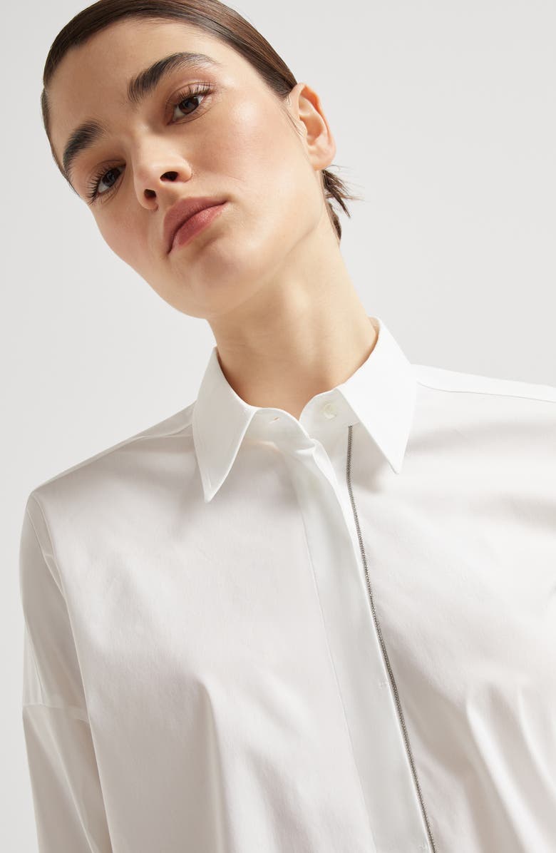 Brunello Cucinelli Poplin shirt, Alternate, color, 