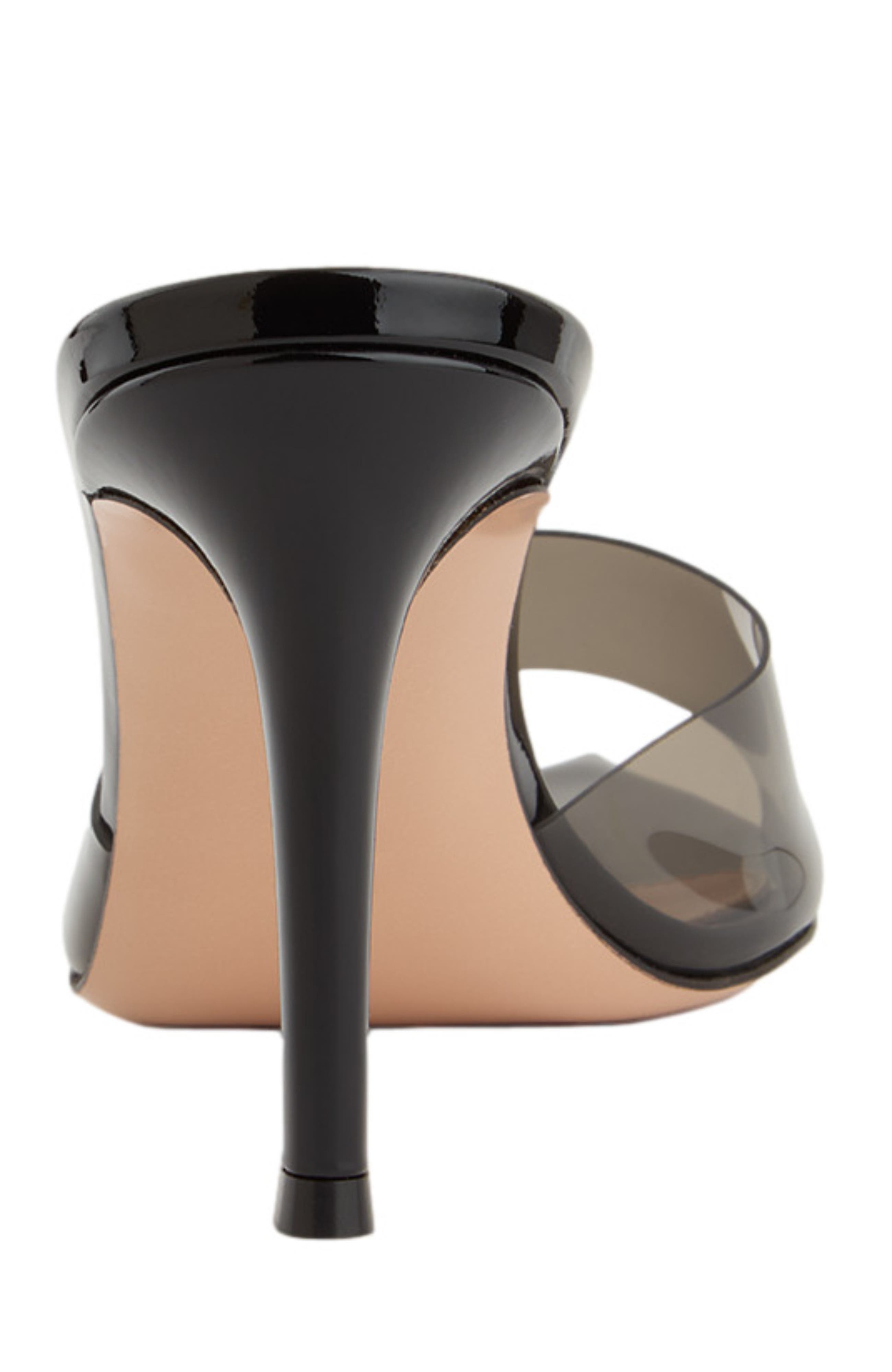 Gianvito Rossi Elle 85 Mules, Alternate, color, Black