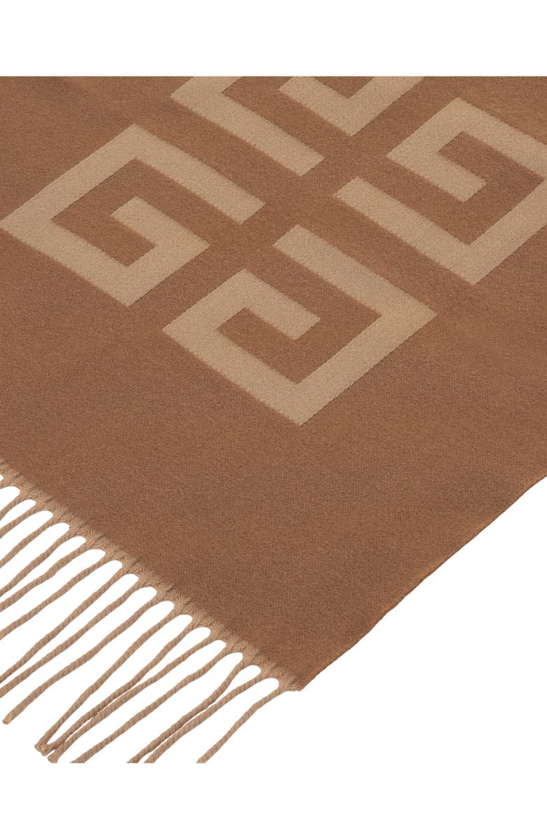 Givenchy 4G Reversible Wool Scarf, Alternate, color, 