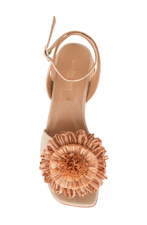 Andre Assous André Assous Reena Ankle Strap Sandal In Sand