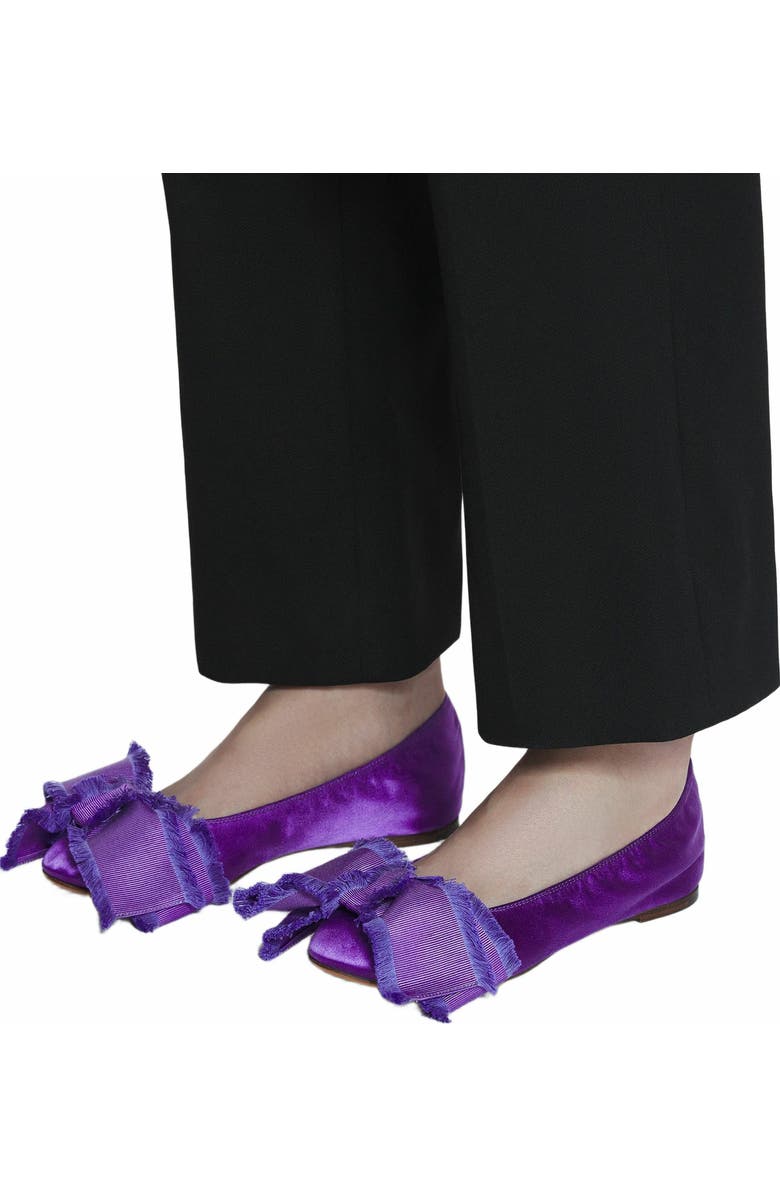 Lanvin Ballerina Flat With A Satin Bow, Alternate, color,
