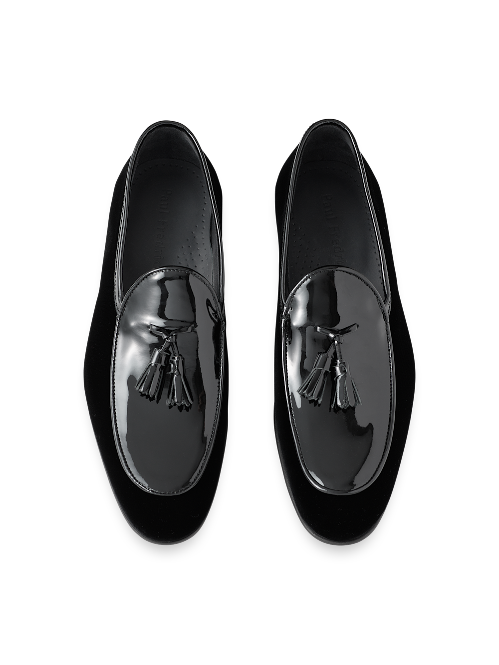 Paul Fredrick Vincent Tassel Loafer, Alternate, color, Black