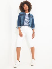 Joe Browns Stretch Denim Capri Pant