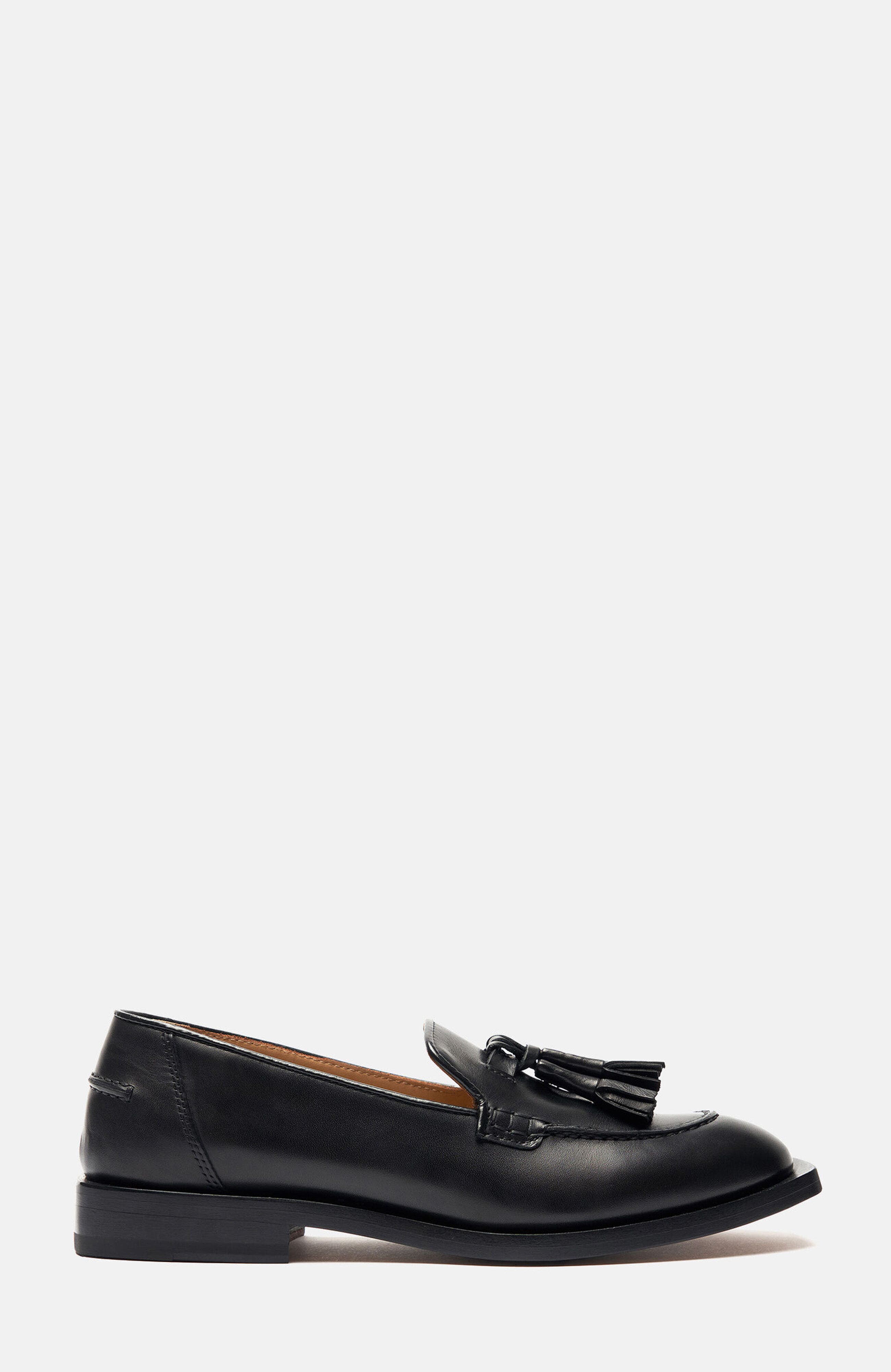 SCAROSSO Arianna Loafers, Alternate, color, Black - Calf