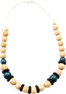 LIKHA Pompa Wooden Necklace