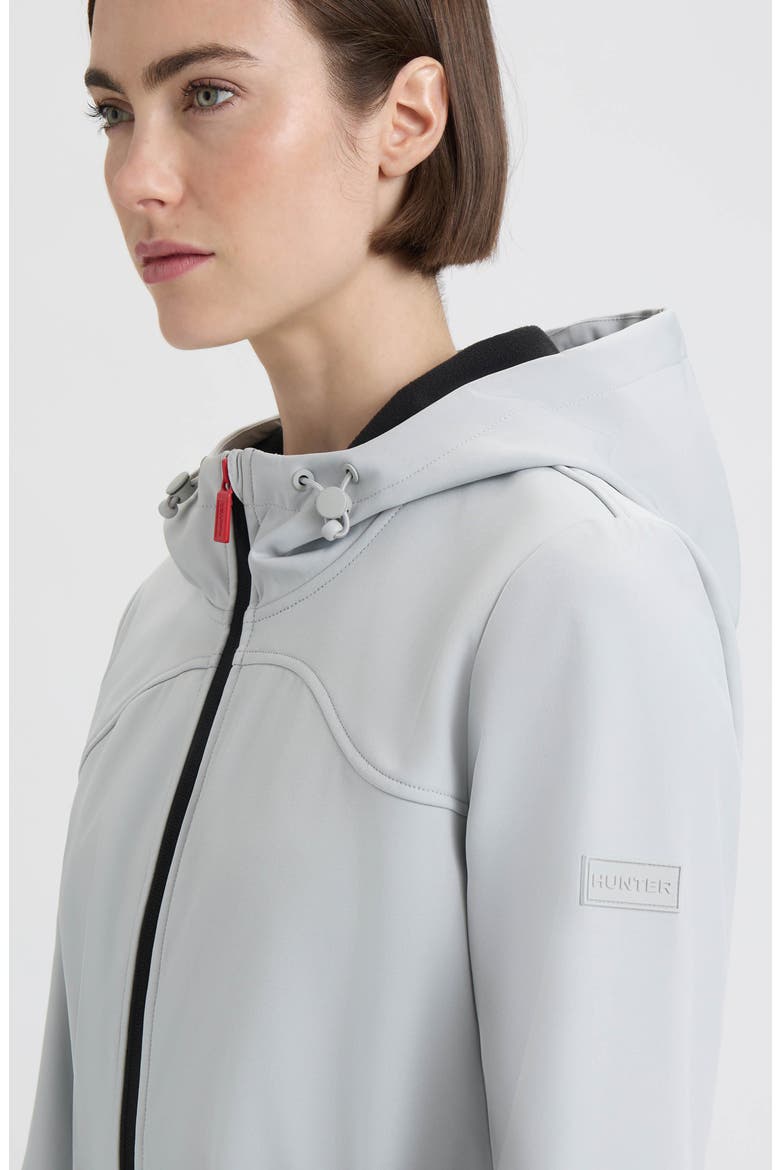 Florence Hooded Softshell Jacket, Alternate, color, SILVER GREY