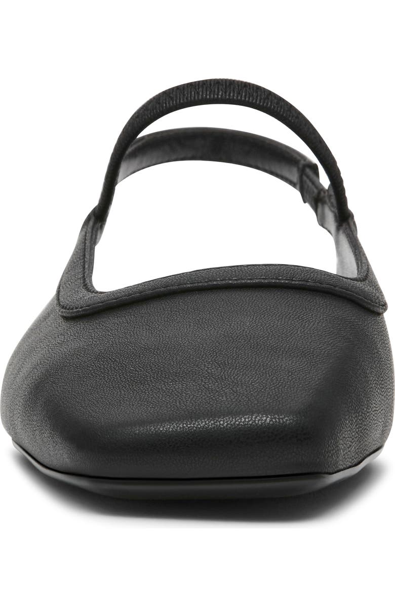 DV by Dolce Vita Fiera Slingback Flat, Alternate, color, Black Smooth