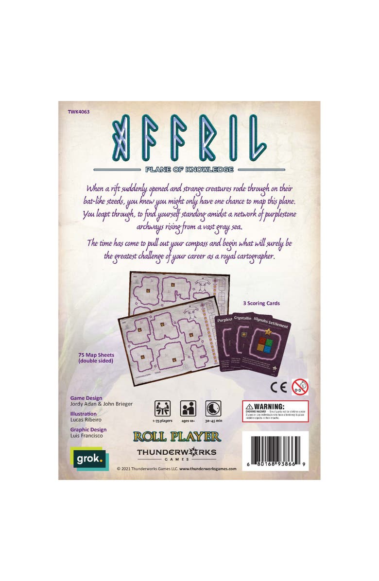 Thunderworks Cartographers Map Pack 2 Affril, Alternate, color, Multicolored