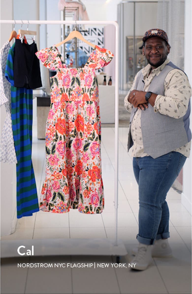 Ivanna Print Sundress, sales video thumbnail