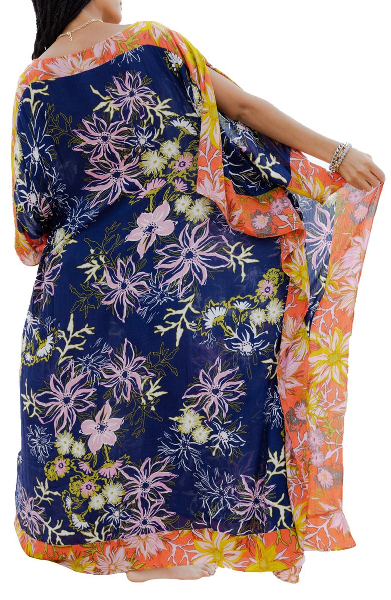 SAACHI Floral Kaftan, Alternate, color,