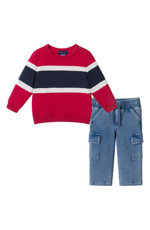 Sweatshirt & Cargo Pants Set