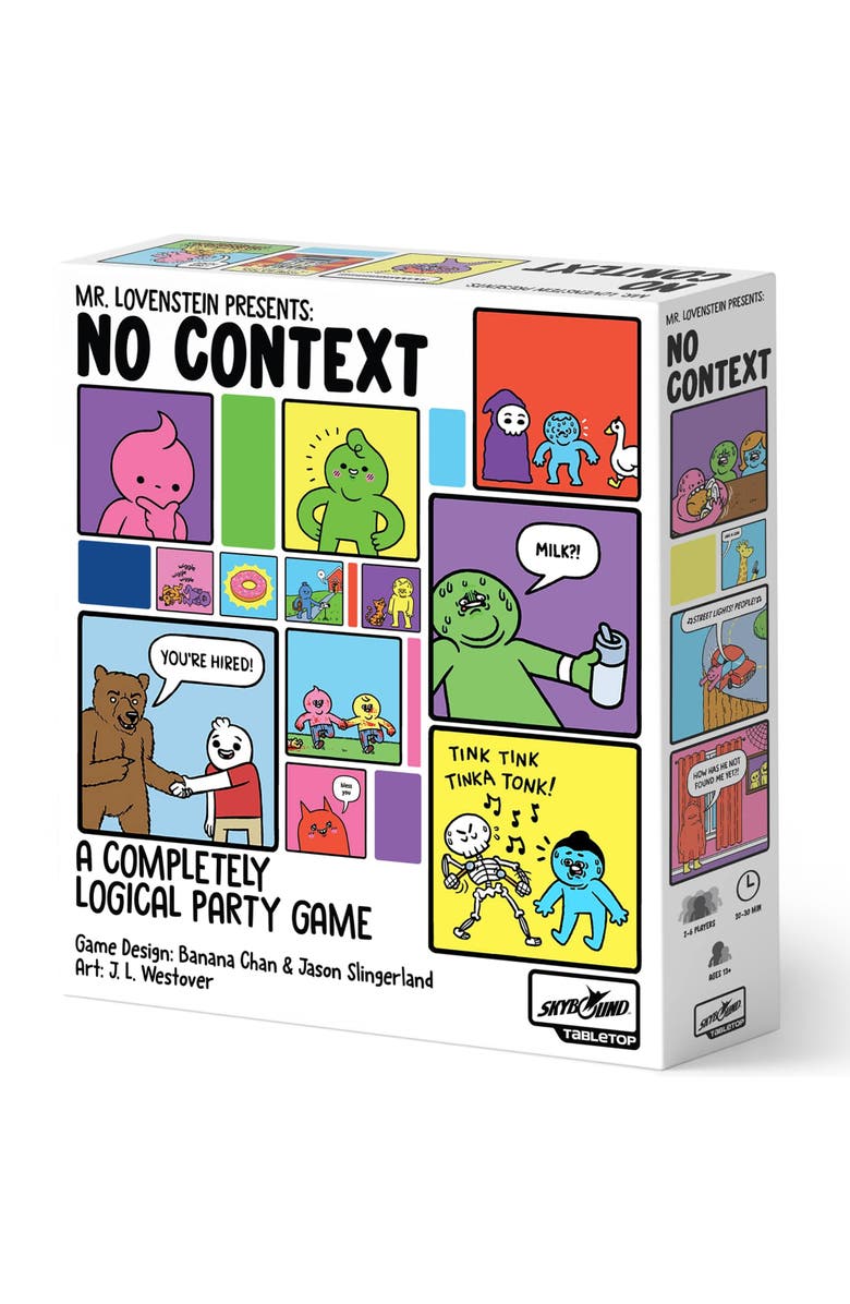 No Context Mr. Lovenstein Presents Skybound Games Party Game, Main, color, Multicolored