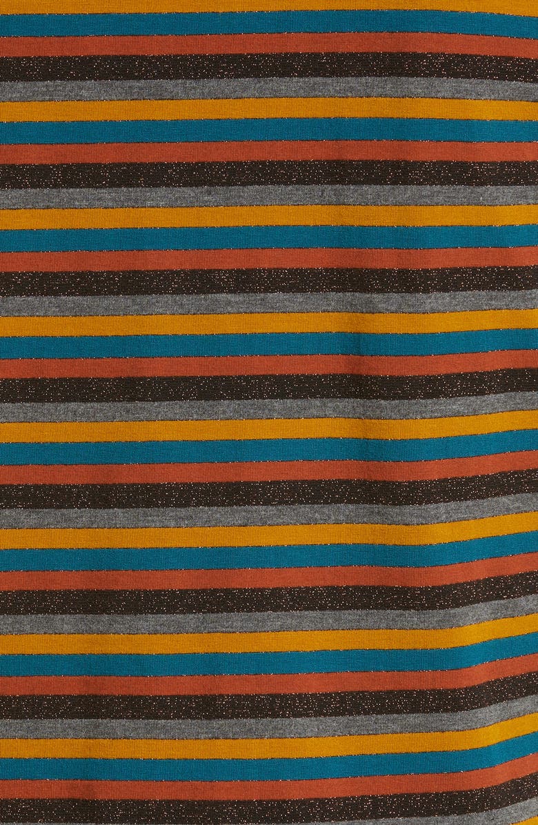 Ramy Brook Jordan Stripe V-Neck Cardigan, Alternate, color, 