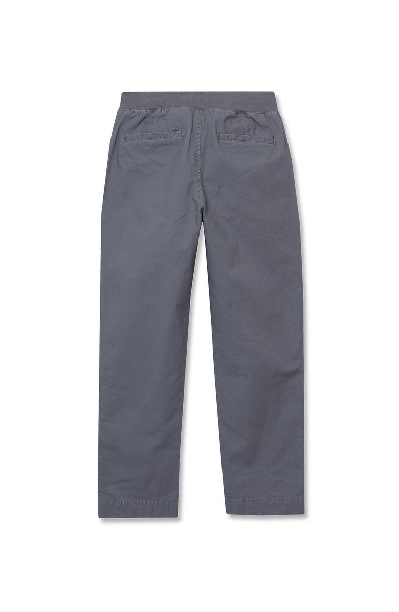 Lands
 End Boys Husky Stretch Soft Rib Waist Iron Knee Pull On Pants, Main, color, Cocoon