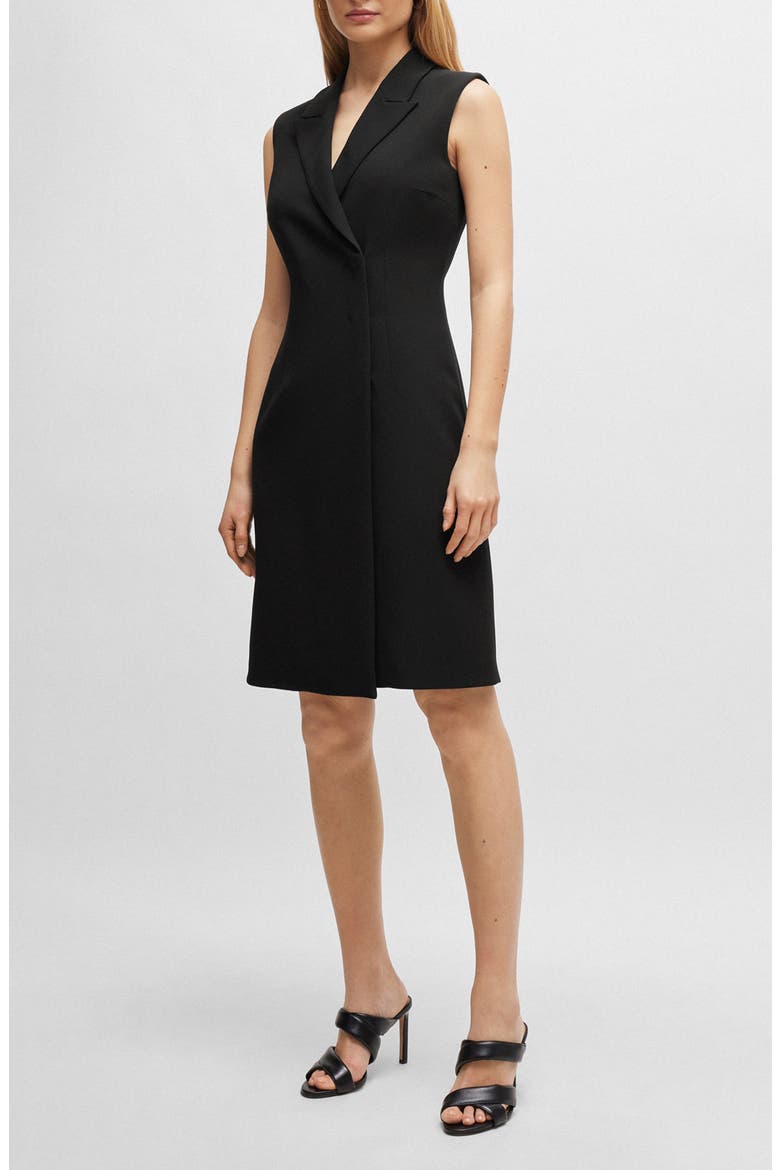 Dekava Blazer Dress, Main, color, BLACK