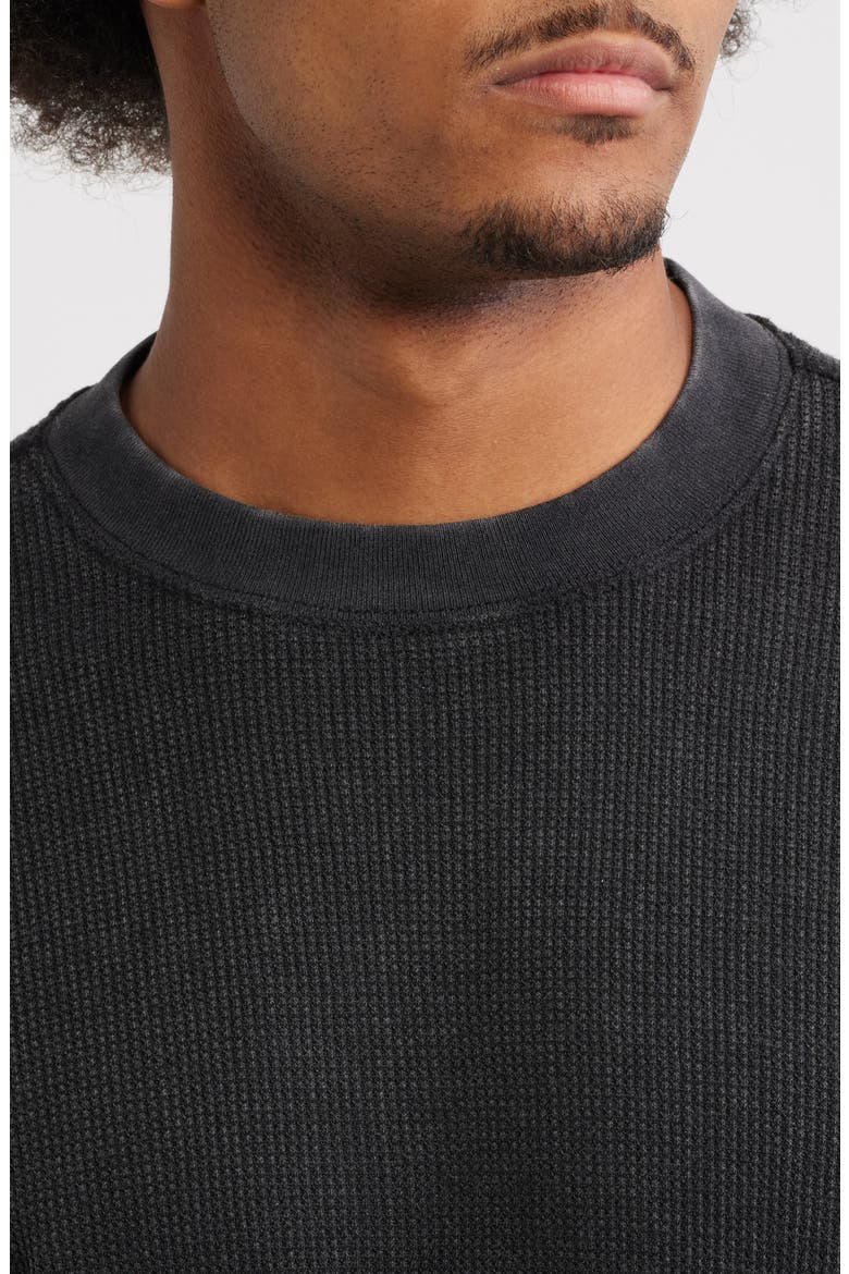 Post Long Sleeve Thermal T-Shirt, Alternate, color, DUSTY BLACK LIMO