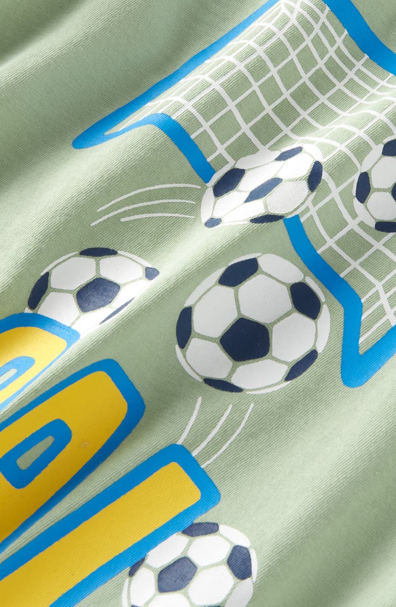 Tucker + Tate Kids' Graphic T-Shirt, Alternate, color, Green Quiet Goal Post