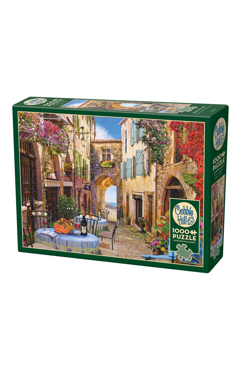 French Village1000 Piece Puzzle, Main, color, Multicolored