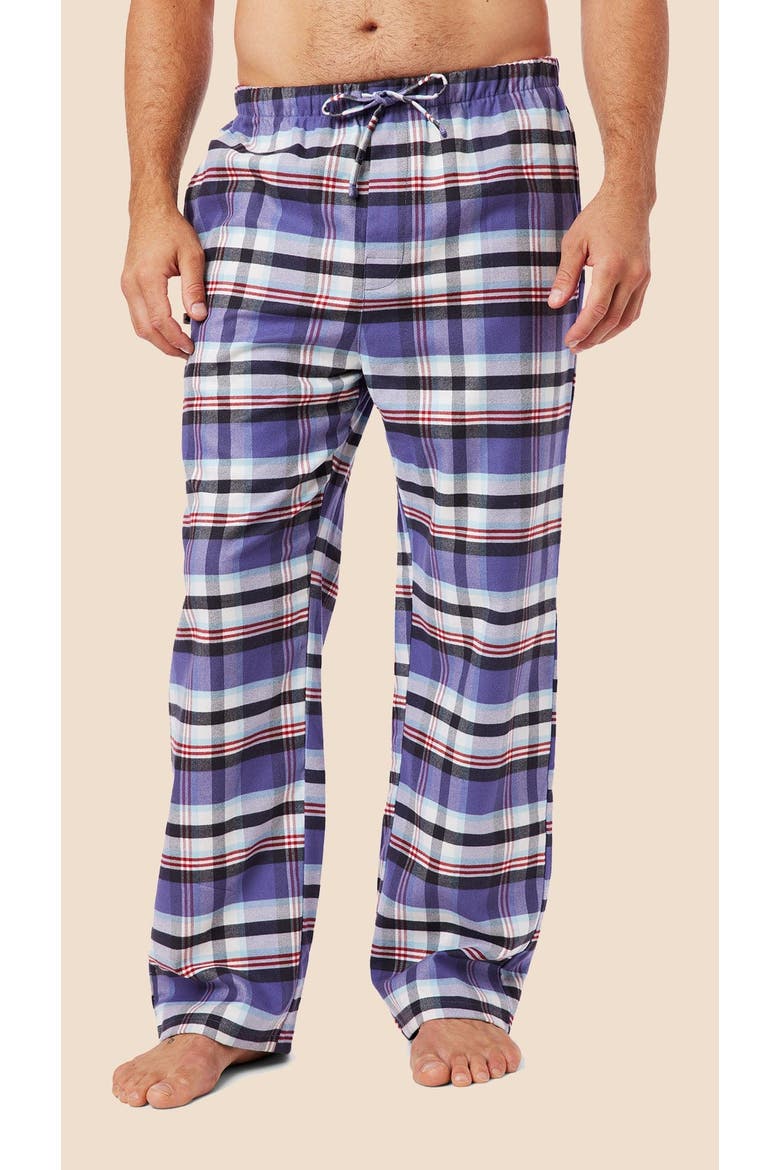 Men's Flannel Pants, Main, color, Telluride