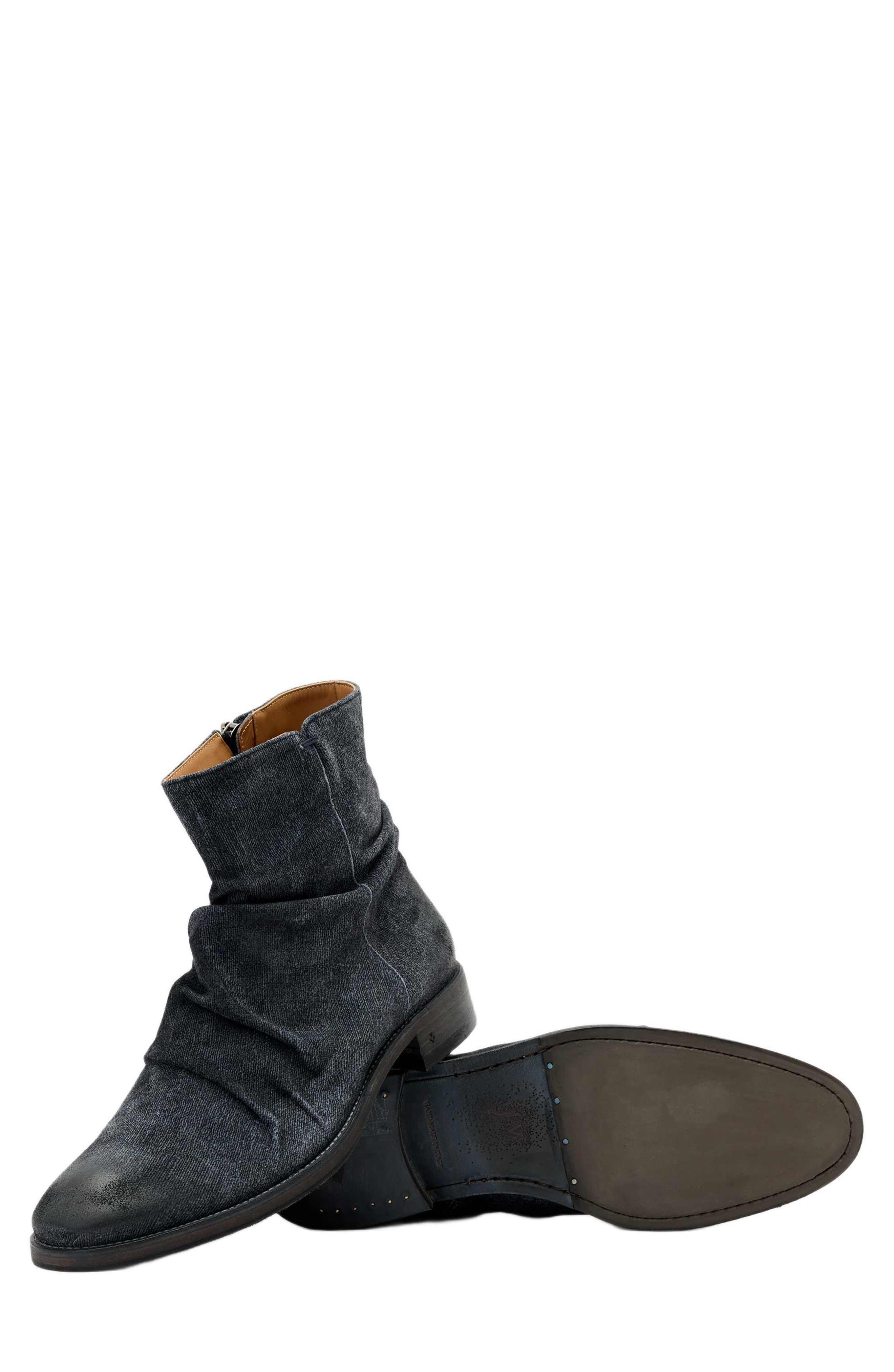 Morrison Sharpei Boot, Alternate, color, OILED BLUE