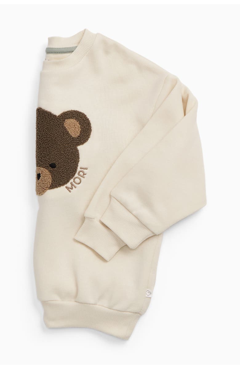 MORI Bear Oversized Sweatshirt, Alternate, color, Bear Cream