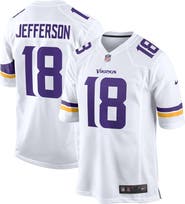 Nike Men's Nike Justin Jefferson White Minnesota Vikings Game Jersey