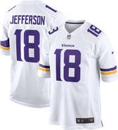 Nike Men's Nike Justin Jefferson White Minnesota Vikings Game Jersey