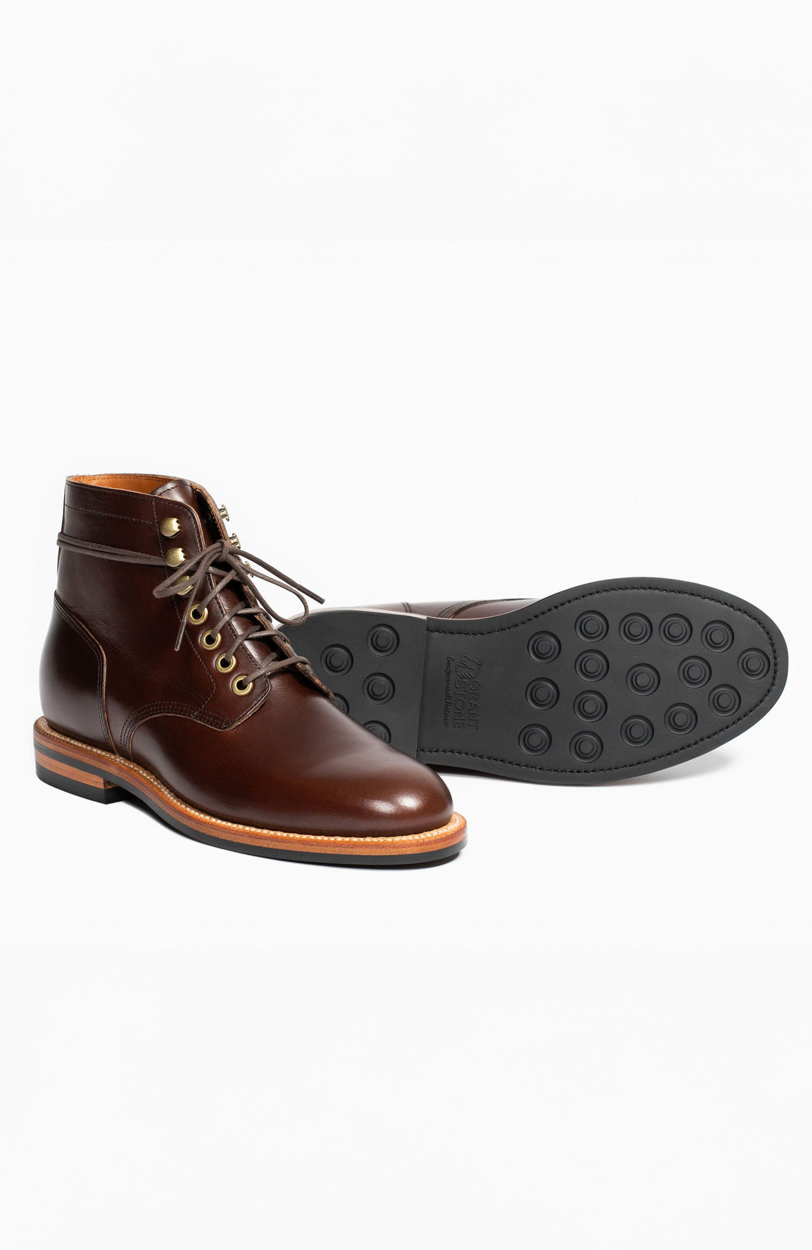 Nora Boot, Alternate, color, Crimson Chromexcel