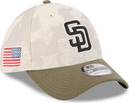 New Era Men's New Era Light Beige/Olive San Diego Padres 2025 Armed Forces Day 39THIRTY Flex Hat