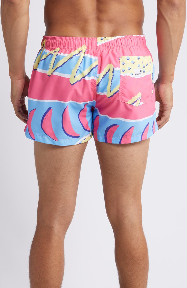 Boardies Fresh Shortie Swim Trunks, Alternate, color, Blue Multi