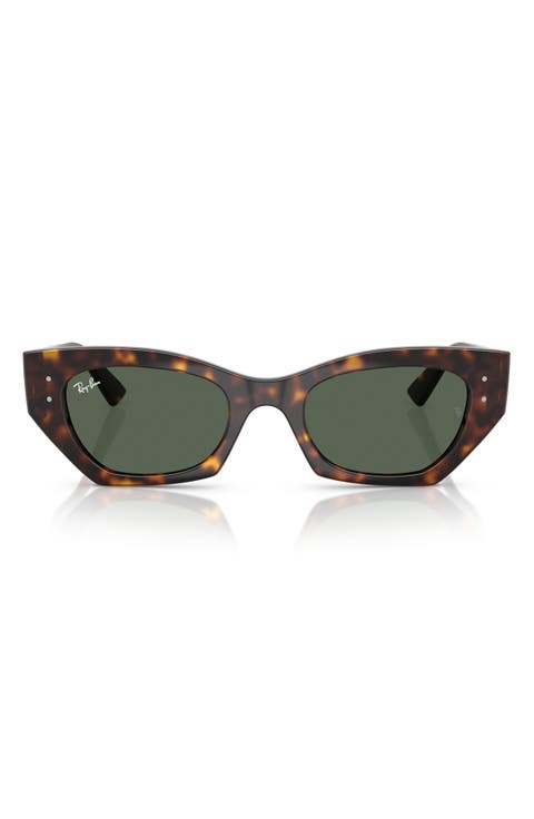 Zena 49mm Geometric Sunglasses