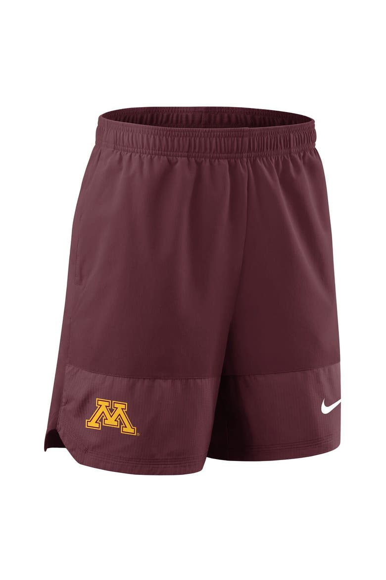 Men's Nike Maroon Minnesota Golden Gophers 2025 Sideline Performance Shorts, Alternate, color, Maroon