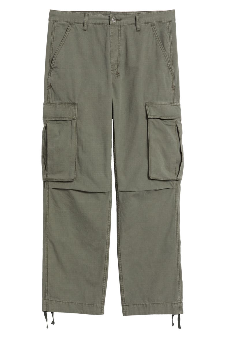 Fugitive Forest Camo Stretch Cotton Cargo Pants, Alternate, color, GREEN