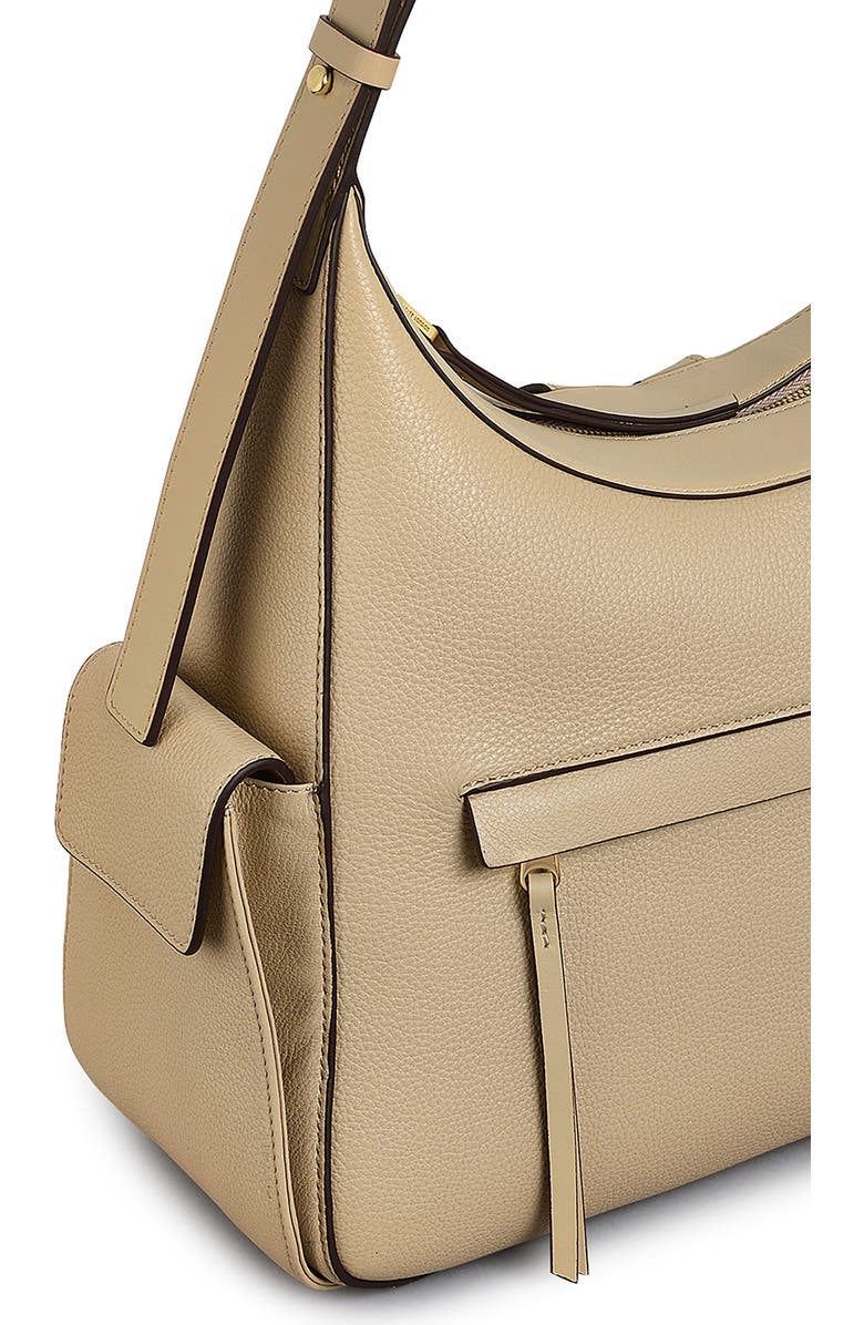 Radley The Small Fitzrovia Leather Backpack, Alternate, color, Stone