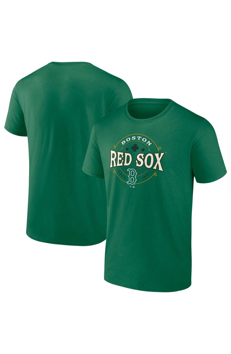 PROFILE Men's Kelly Green Boston Red Sox Big & Tall Celtic T-Shirt, Main, color, 