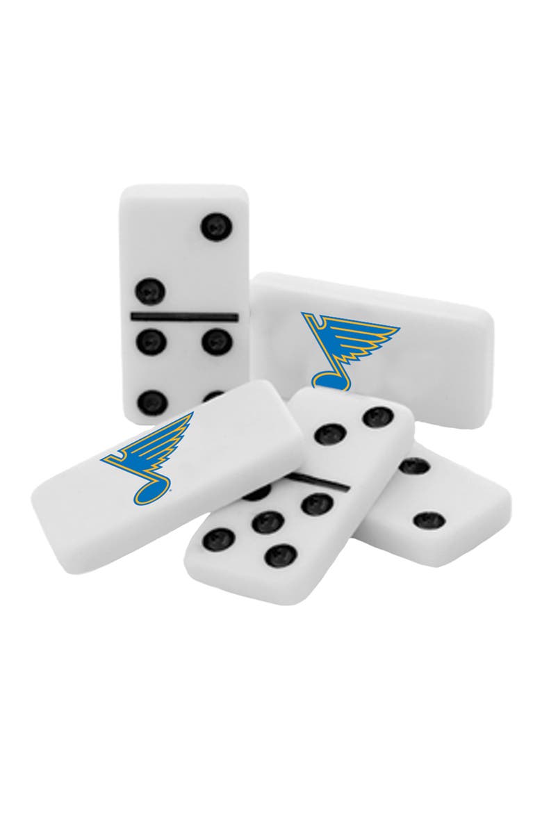 St. Louis Blues Dominoes, Alternate, color, Multicolor