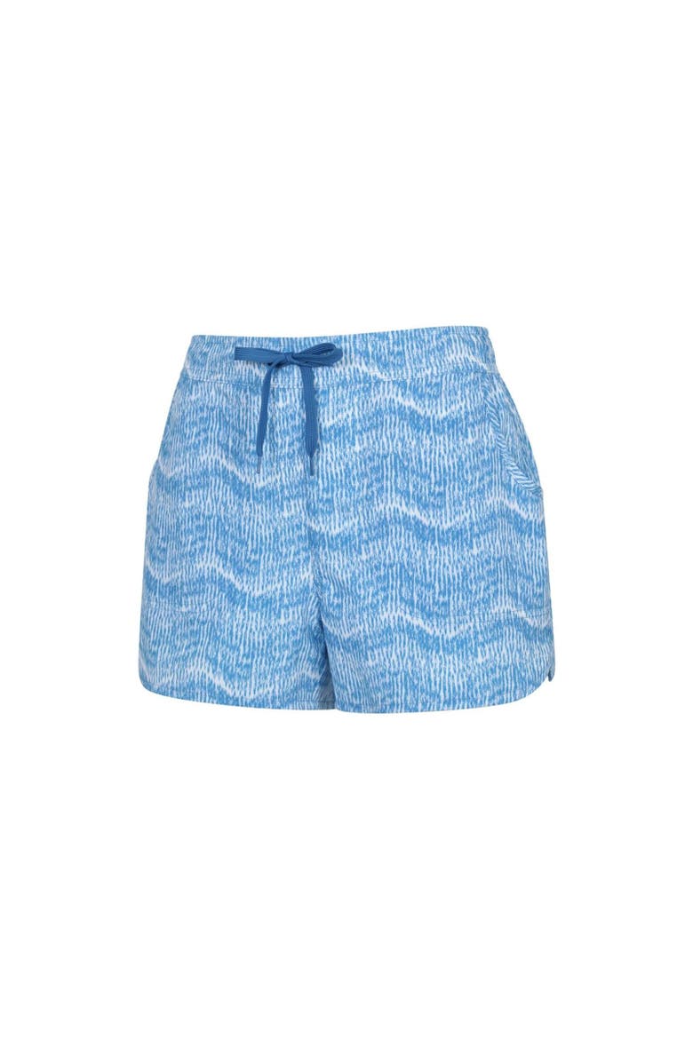 Patterned Stretch Boardshorts, Alternate, color, Blue