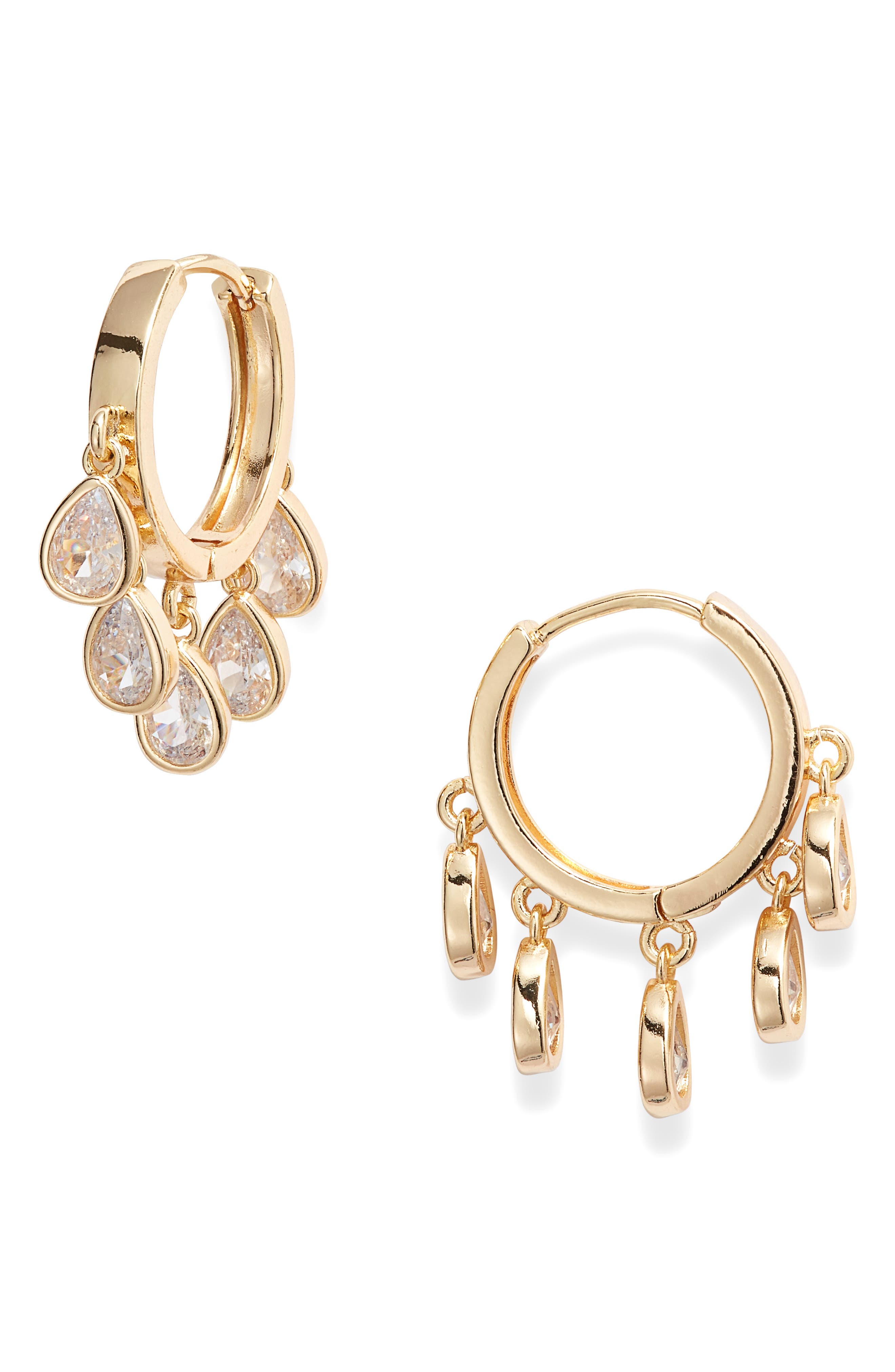 Child of Wild Eloise Chandelier Huggie Hoop Earrings (Women) | Nordstrom