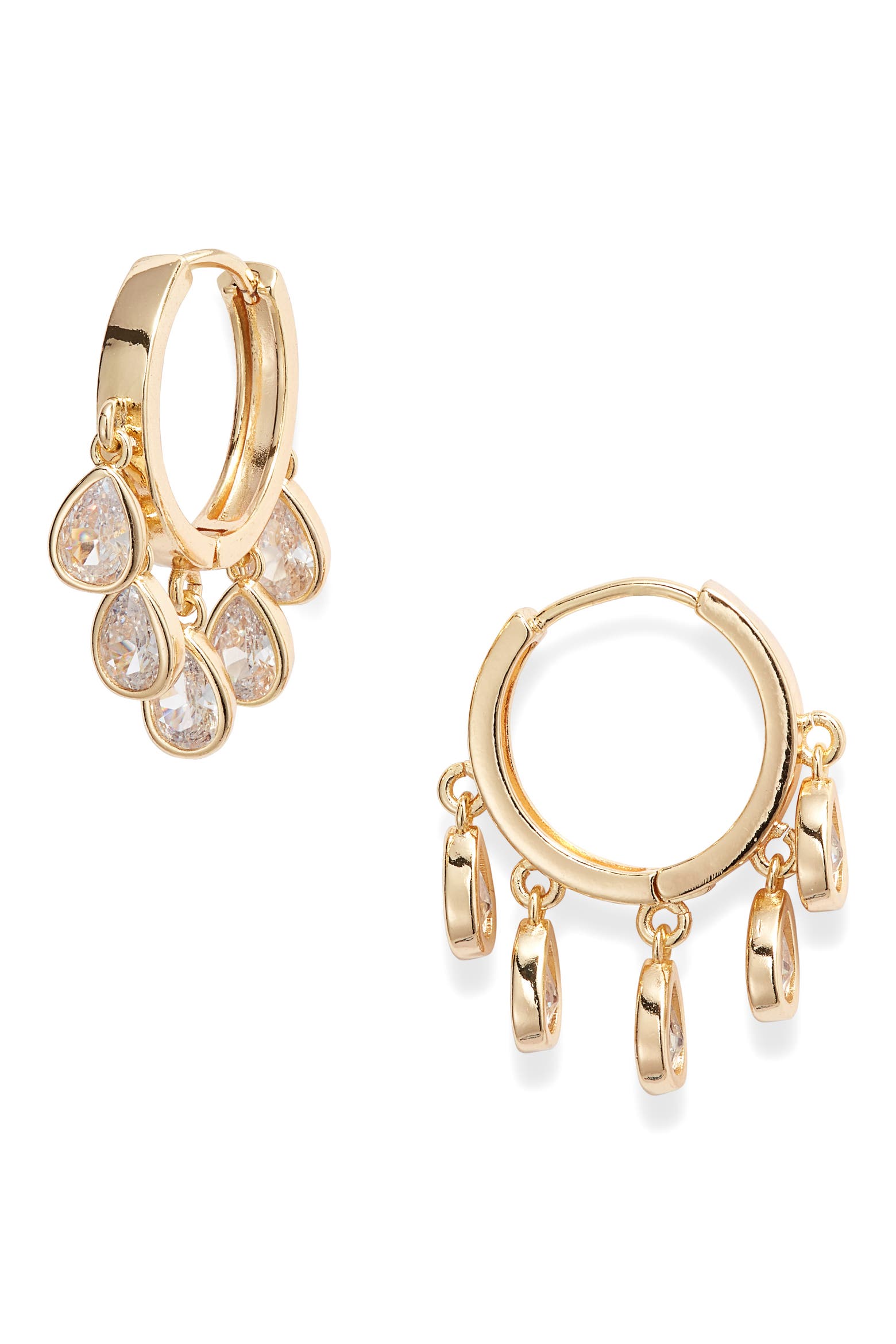 Child of Wild Eloise Chandelier Huggie Hoop Earrings (Women) | Nordstrom